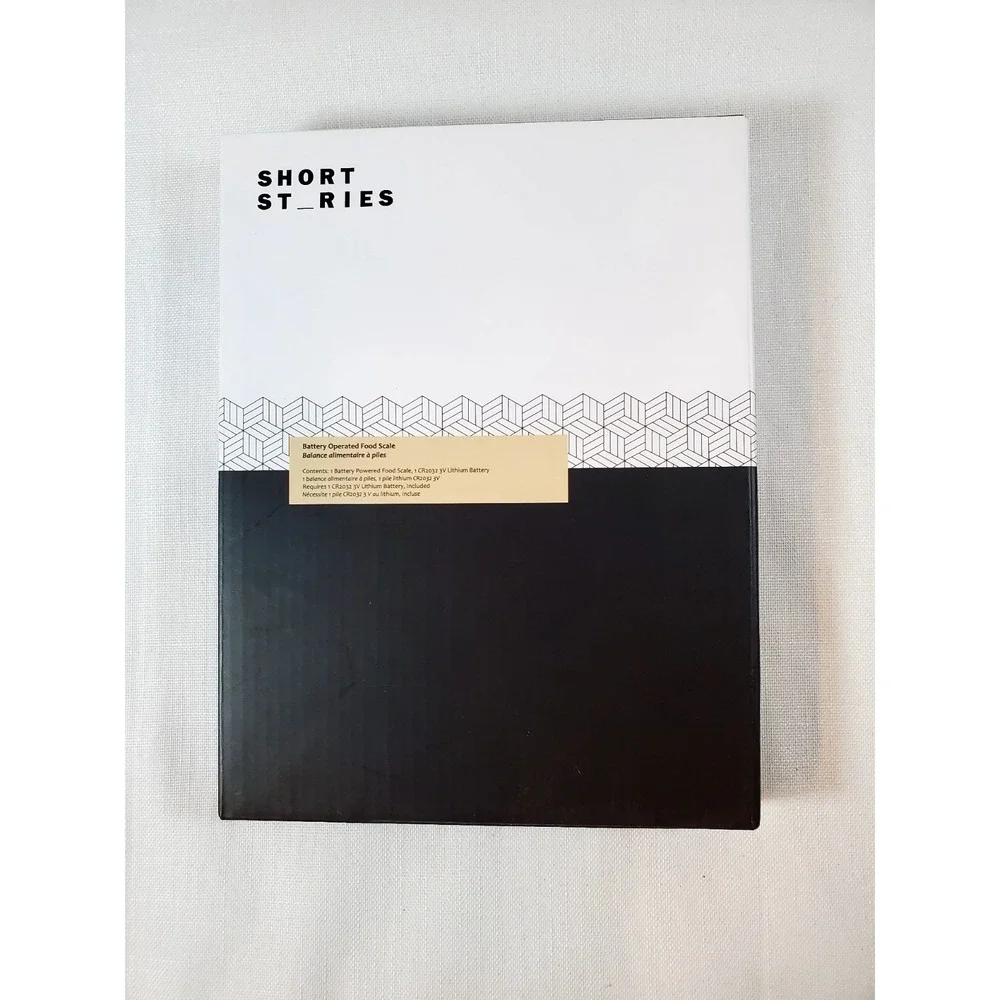New ● Short Stories Digital Food‎ Scale ● Rose Gold ● Battery Operated